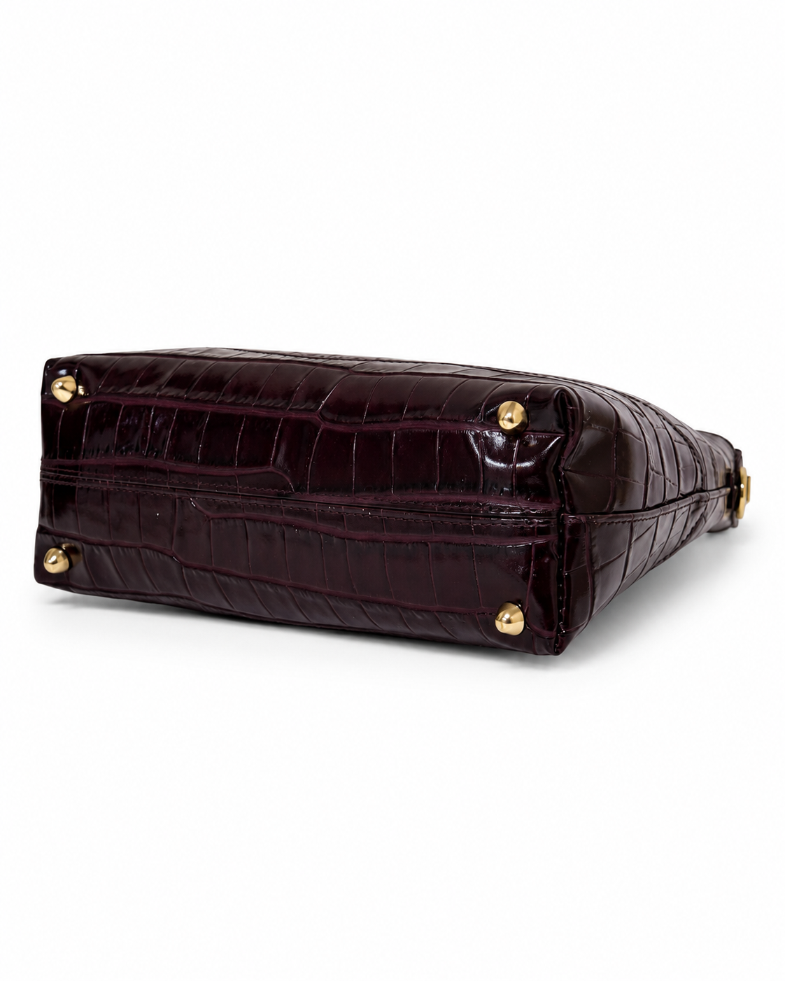 GINA – дъно с крачета, Burgundy Patent